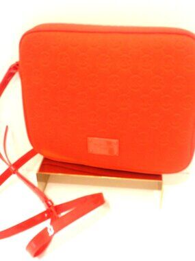Michael Kors, Orange iPad Crossbody Case, Fits up to iPad 12.9